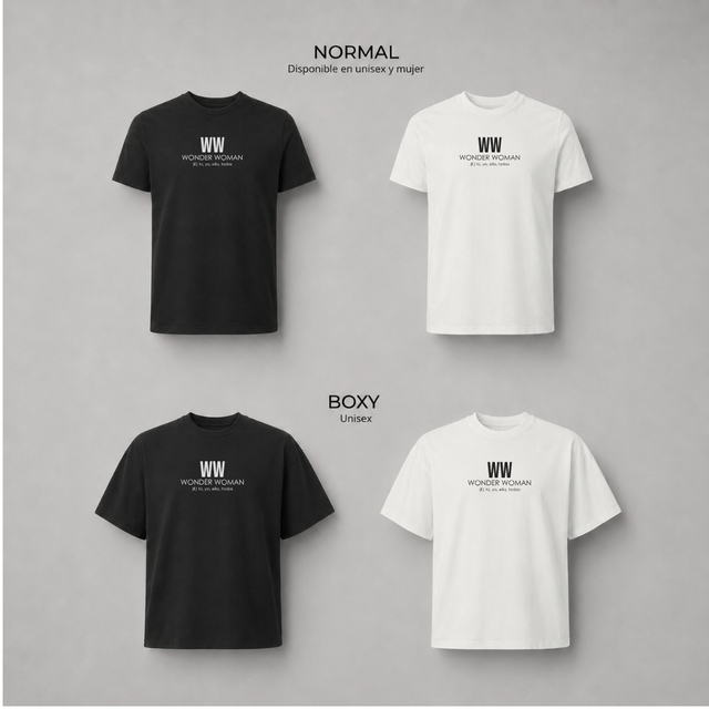 WonderWoman: tú, yo, ella, todas - Camisetas