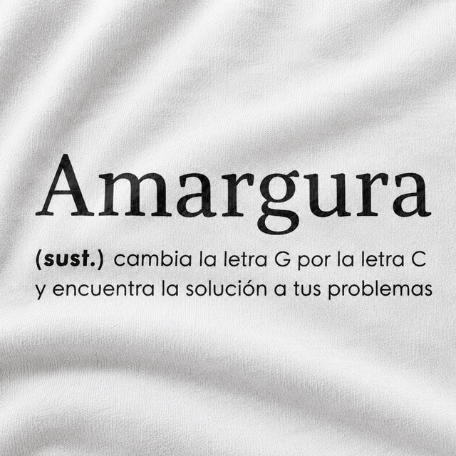 Amargura - Camisetas