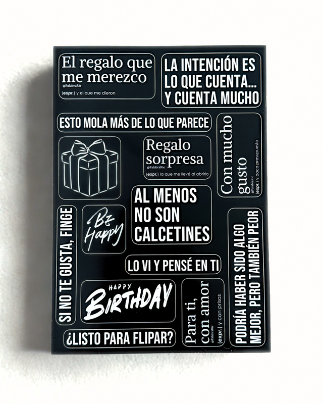 Stickers ¨The Best Regalo Ever¨