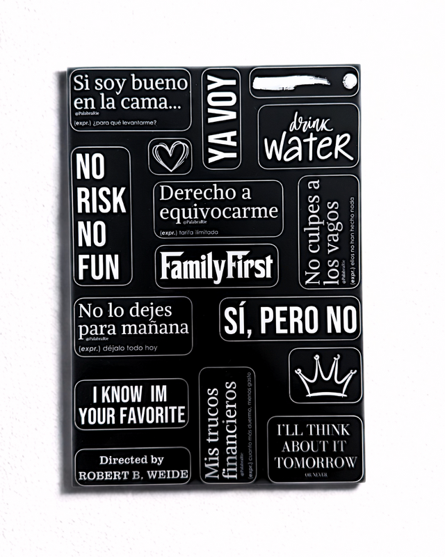 Stickers ¨Con la verdad X delante¨