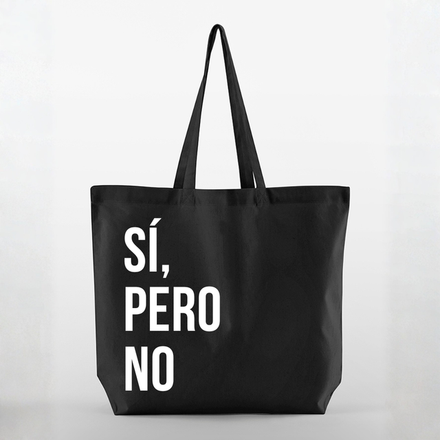 Totebag Sí, pero no
