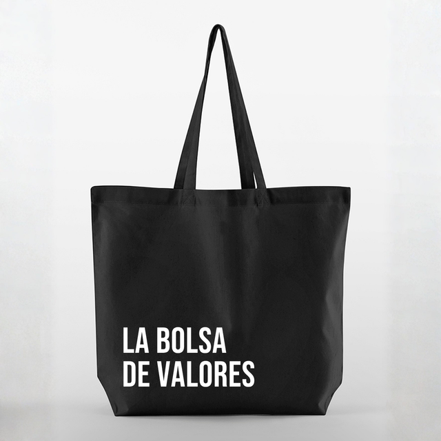 Totebag la Bolsa de valores