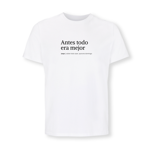 Antes todo era mejor