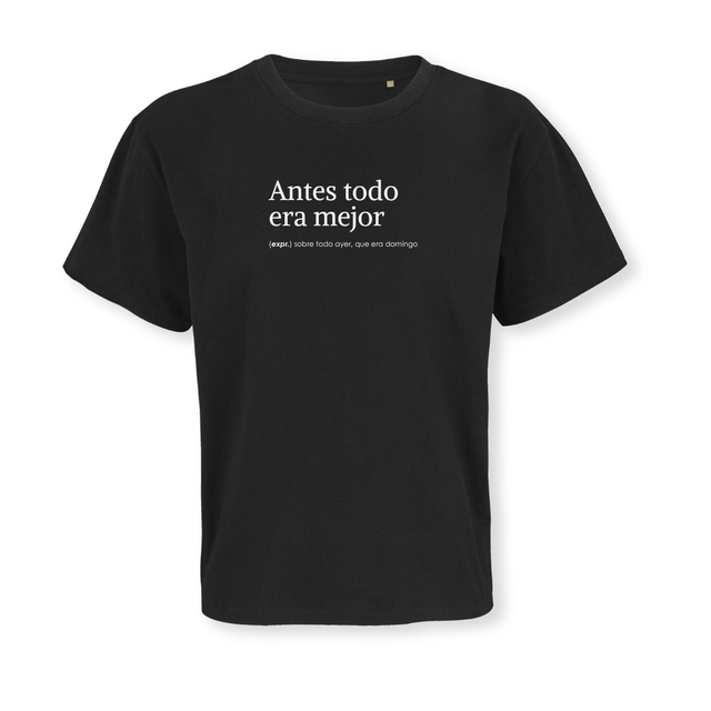 Antes todo era mejor