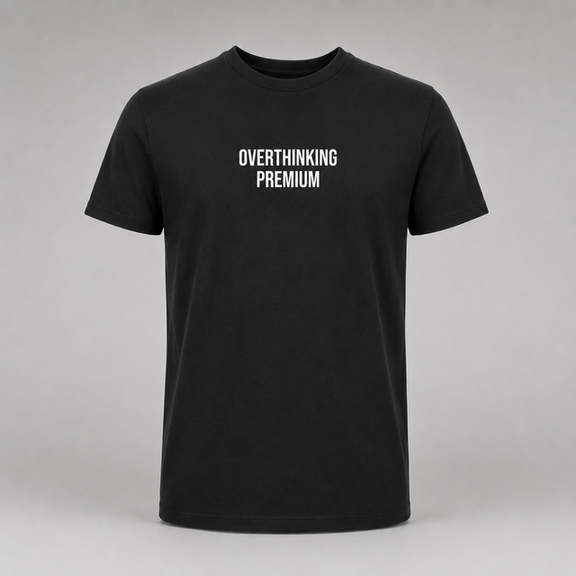 Overthinking premium - Camisetas