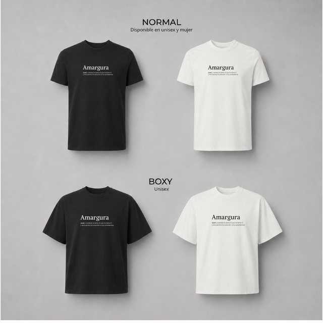 Amargura - Camisetas