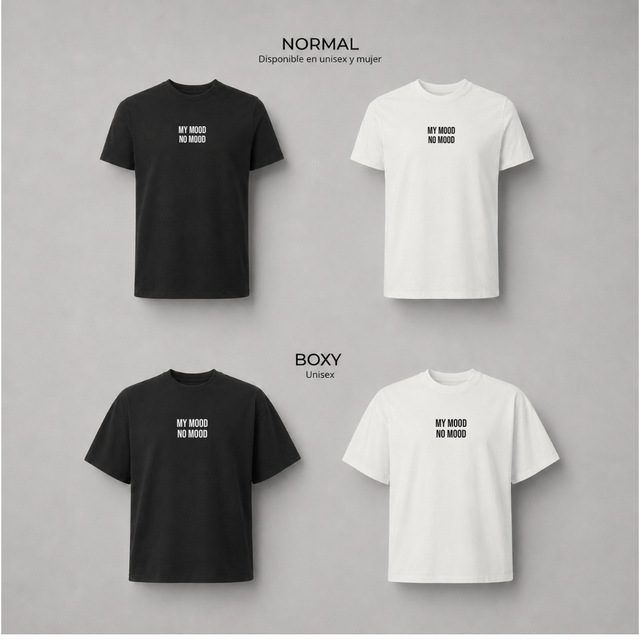 My mood no mood - Camisetas