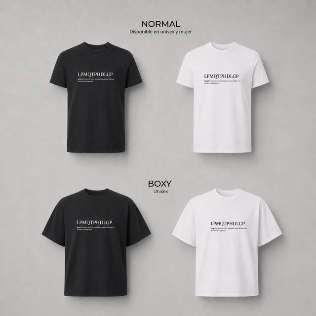 LPMQTPHDLGP - Camisetas
