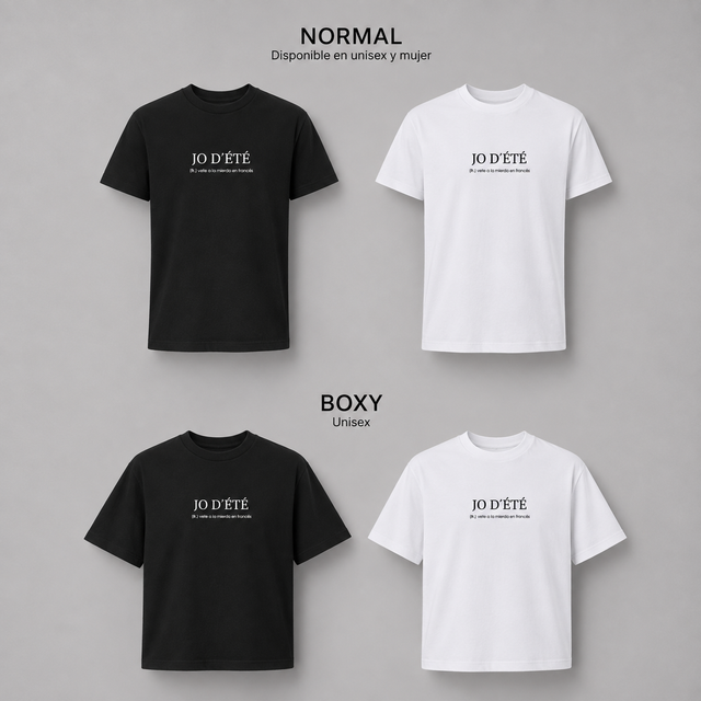 JO D´ÉTÉ - Camisetas