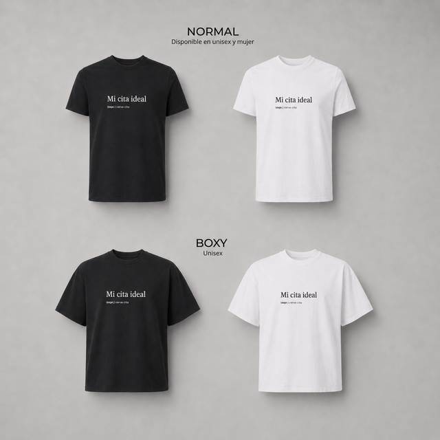 Mi cita ideal - Camisetas