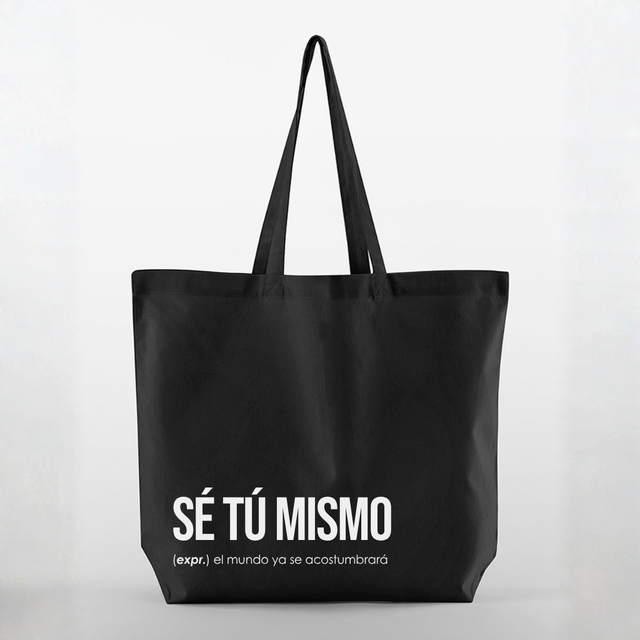 Totebag Sé Tú Mismo