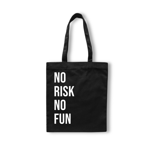 Totebag No risk no fun